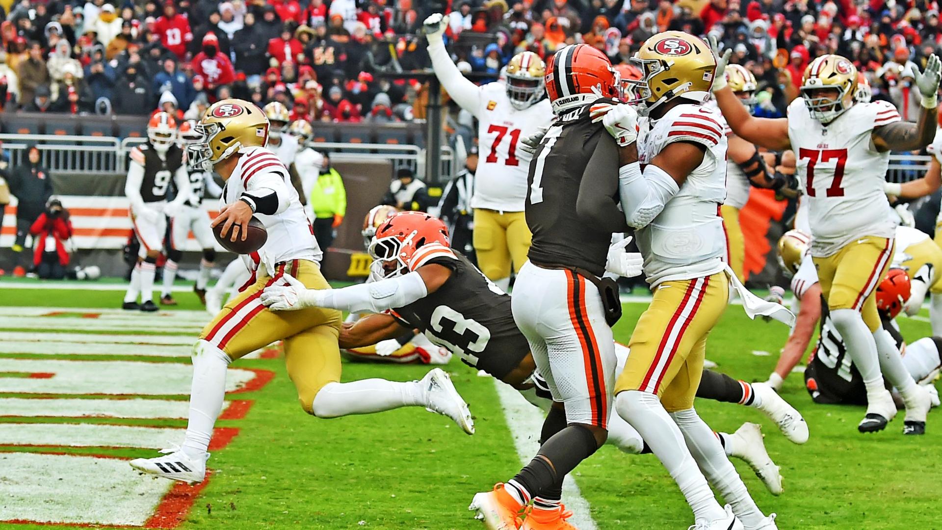 The 49ers Scratch Their Way Past the Browns – Week 13 Recap – CLE vs SF