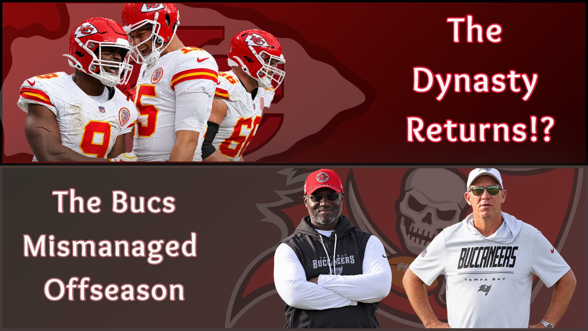 Stories From Week 4 – The Buc’s Disastrous Year – The Chiefs Dynasty Reset